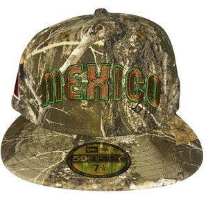 New Era Mexico Real Tree 9FIFTY Fitted Hat